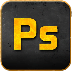 About Me 2 Transparent Adobe Photoshop logo with 3D design elements