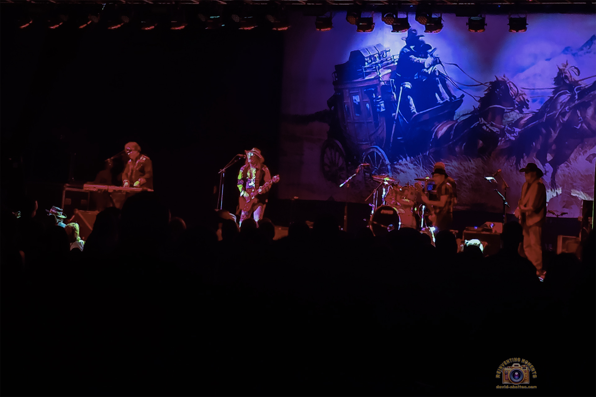 Live performance photo of The Marshall Tucker Band concert on stage at Harrah's Resort Southern California Events Center, Valley Center, CA, October 4, 2025.